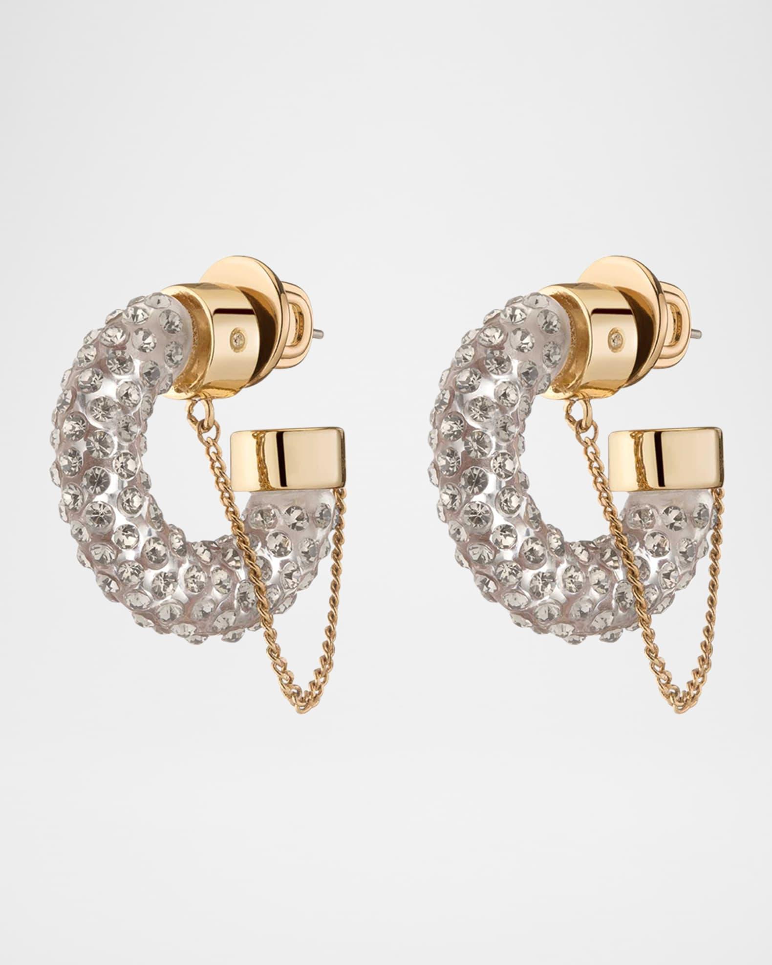 Mini Miley Hoop Earrings Product Image