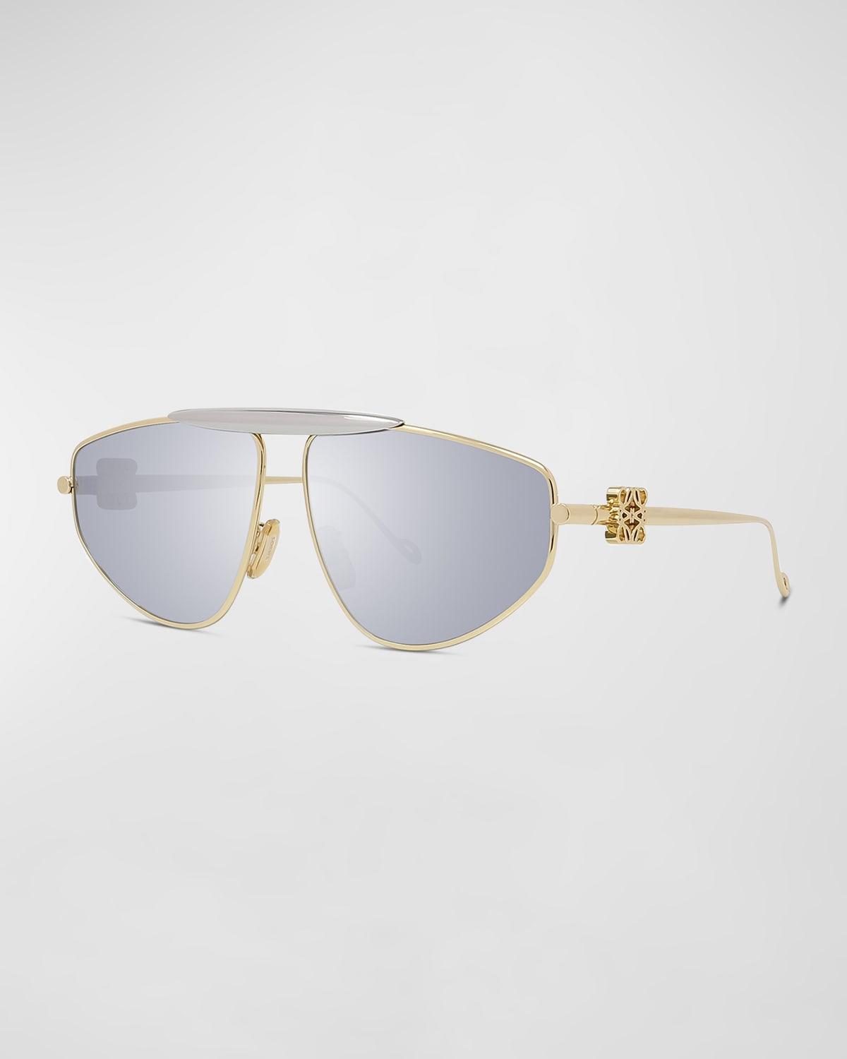 Anagram Metal Alloy Aviator Sunglasses Product Image