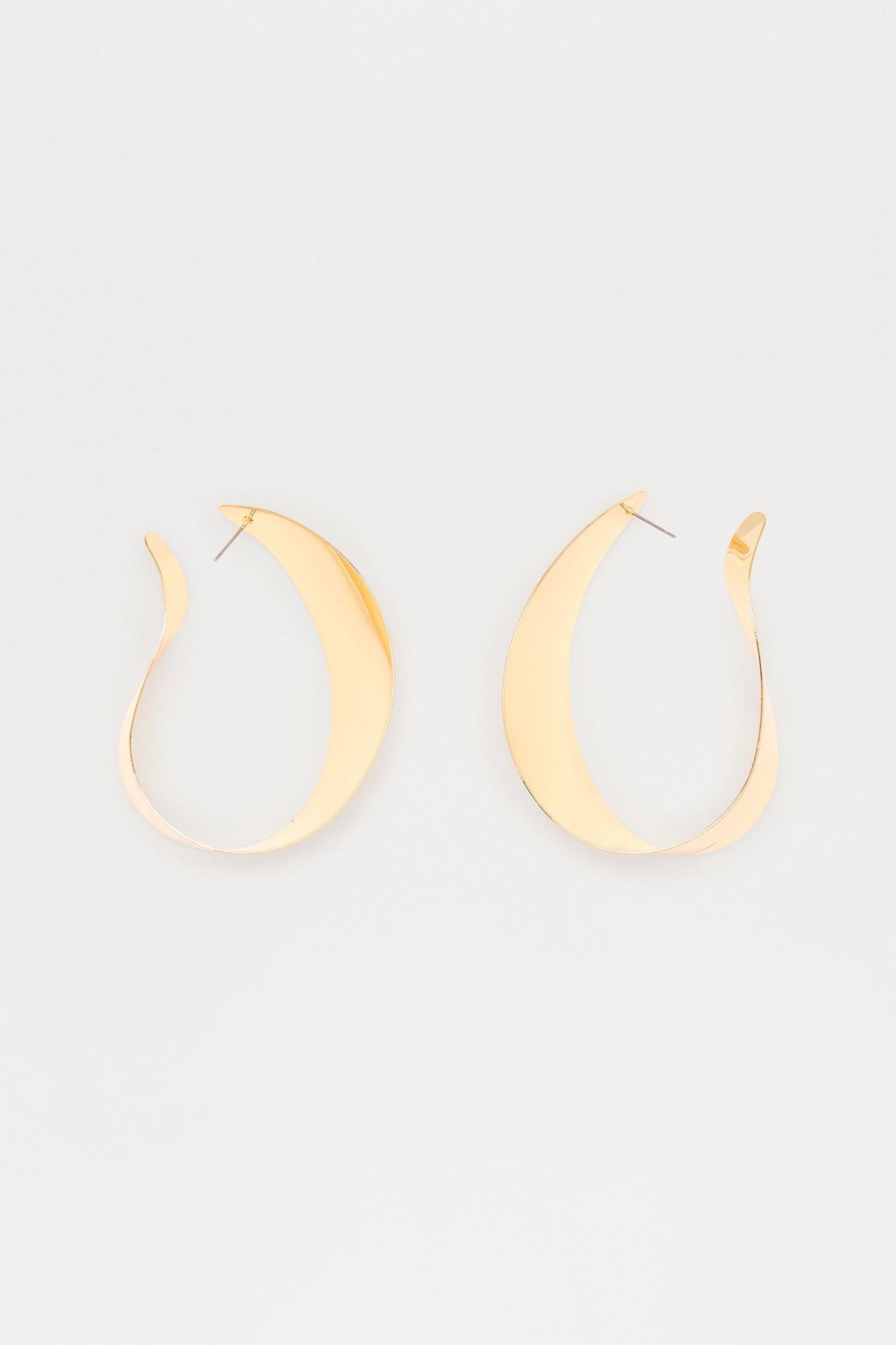 Reyna Drop Earrings - Gold Female Product Image