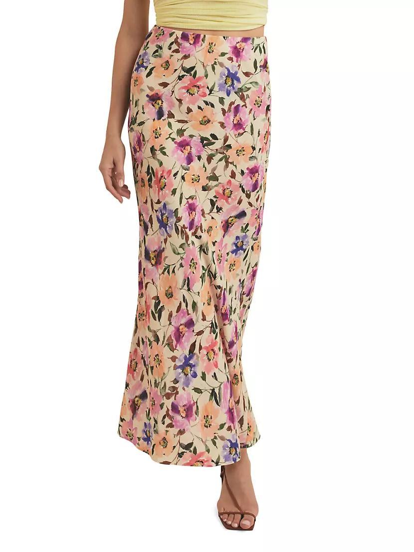 The Favorite Floral Maxi Skirt Product Image