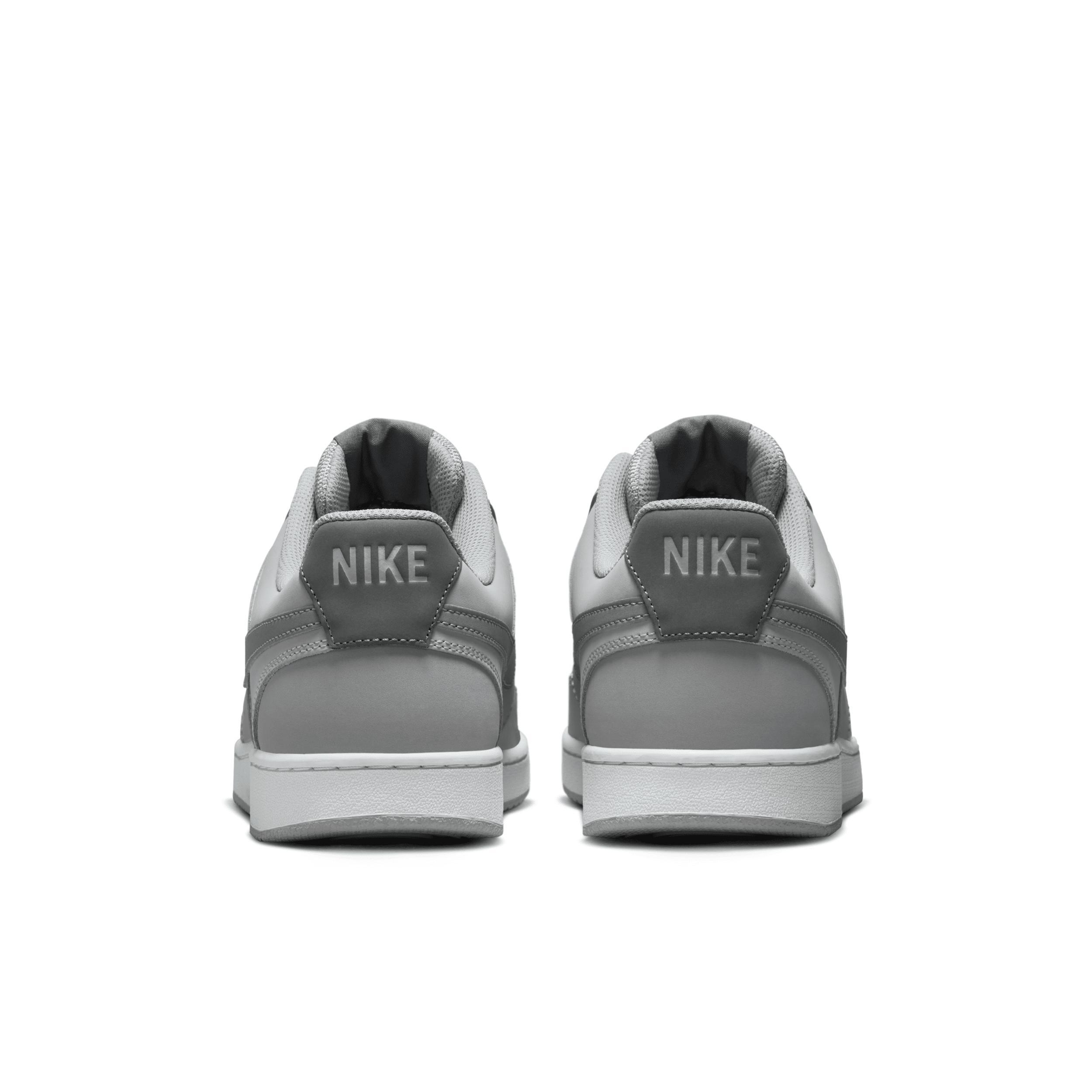Nike Court Vision Low Mens Shoes Grey Gray White Product Image