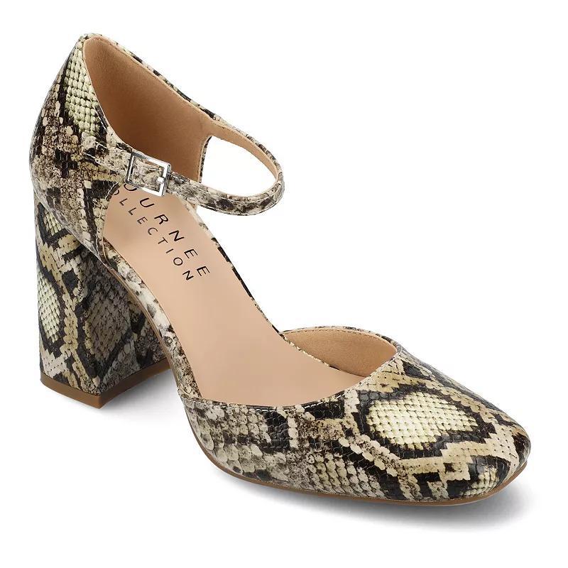 Journee Hesster Womens Ankle Strap Heels Product Image