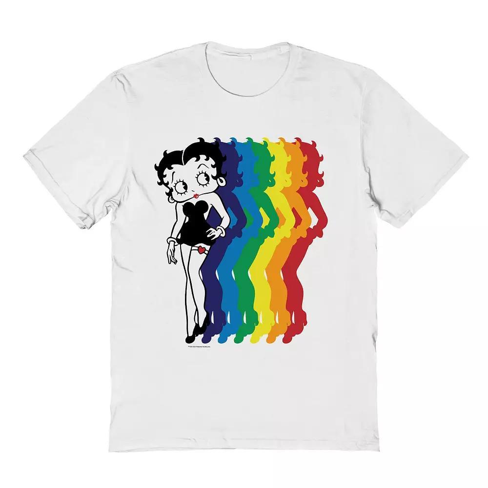 Men's Grayson Threads The Label Pride Rainbow Blend Pride Graphic Tee, Size: Large, White Product Image