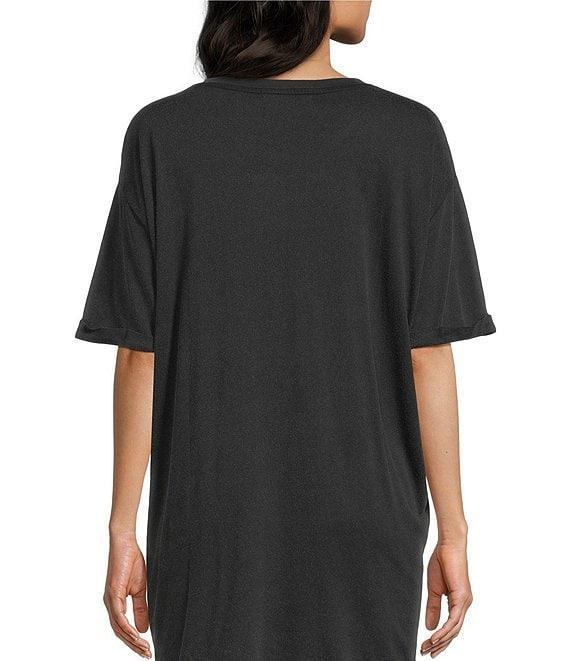 The Laundry Room Short Sleeve LA Cats Oversized T-Shirt Product Image