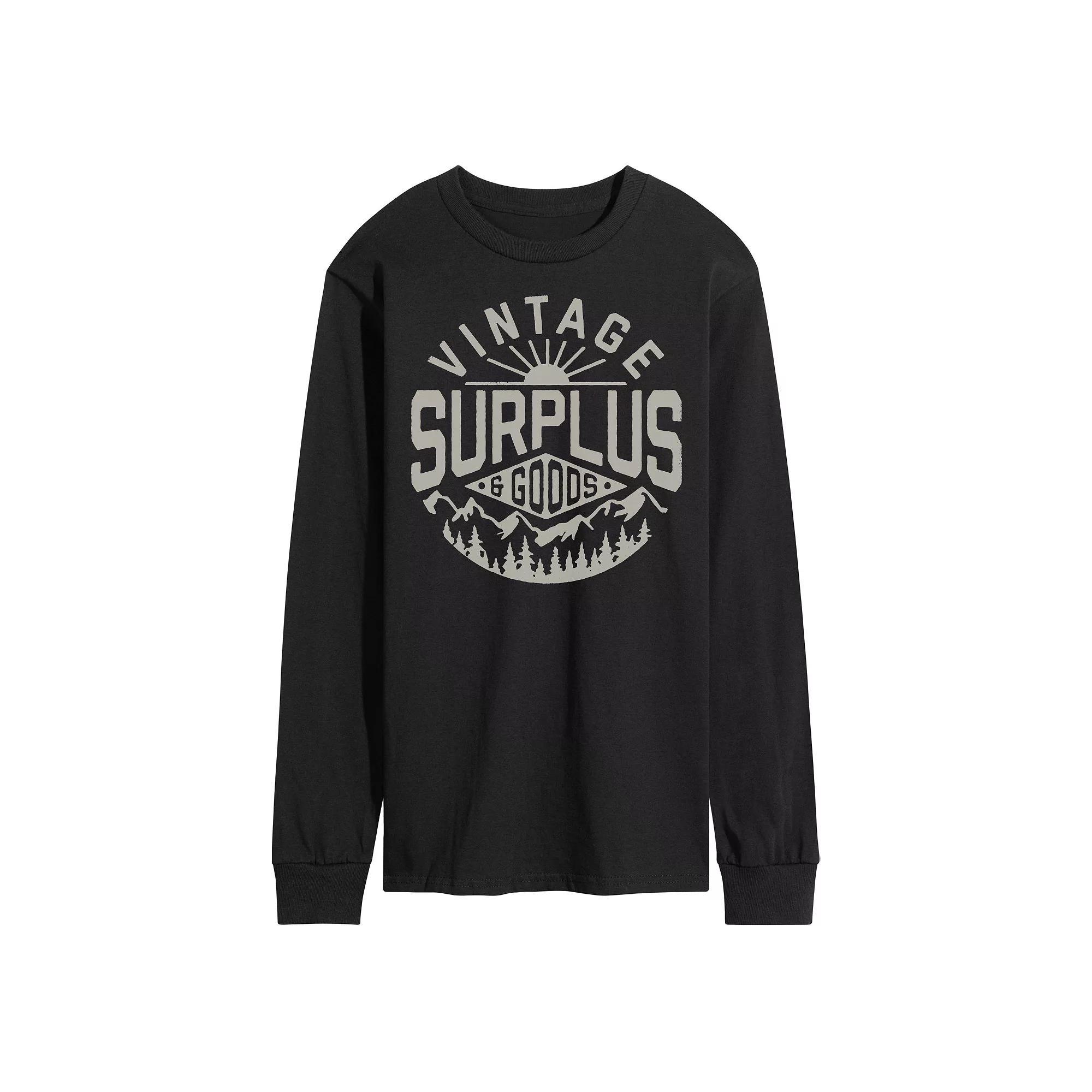 Mens Vintage Surplus Goods Graphic Tee Product Image