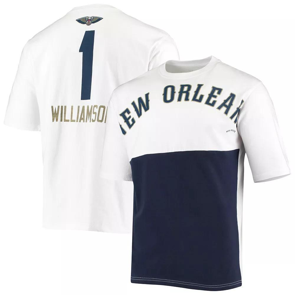 Mens Fanatics Branded Zion Williamson New Orleans Pelicans Yoke T-Shirt Product Image