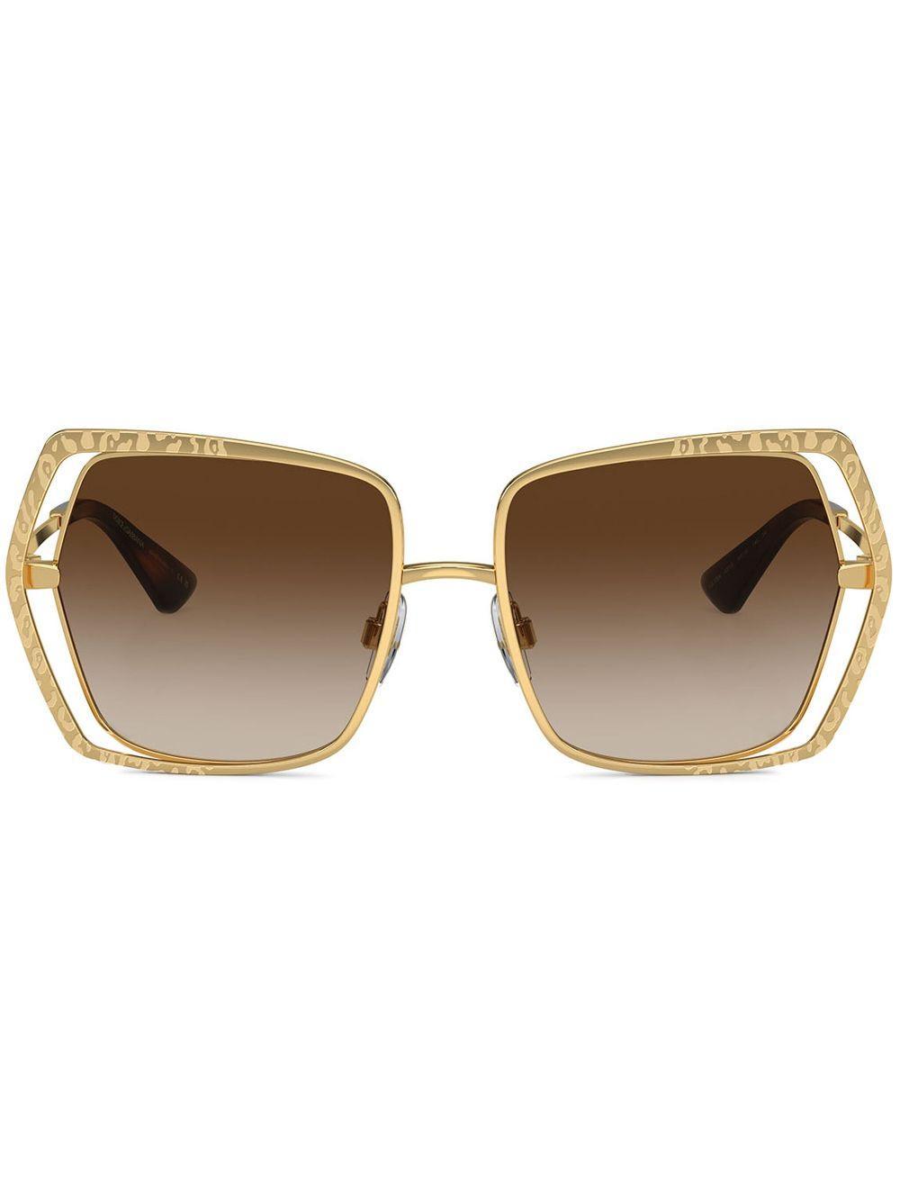 DOLCE & GABBANA Dolce&gabbana Woman Sunglasses Dg2306 In Gradient Brown Product Image
