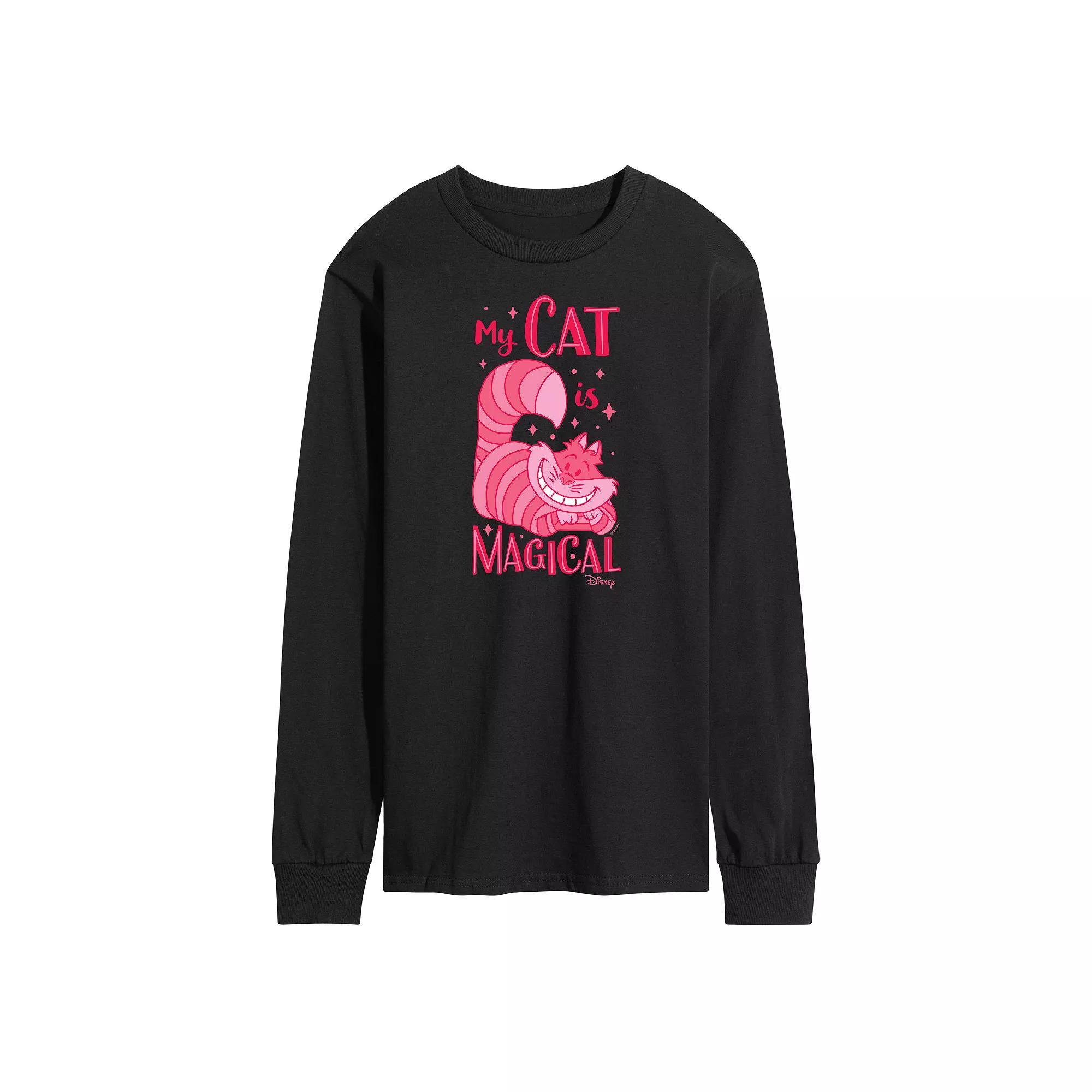 Mens SpongeBob Squarepants Patty Long Sleeve Graphic Tee Product Image