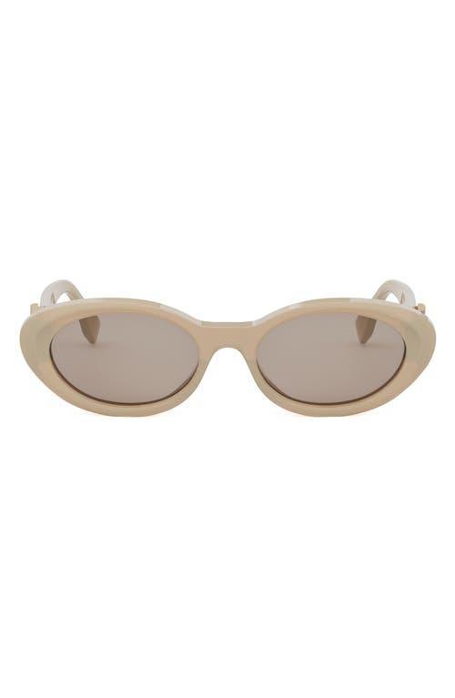 Logo  Acetate & Nylon Shield Sunglasses Product Image