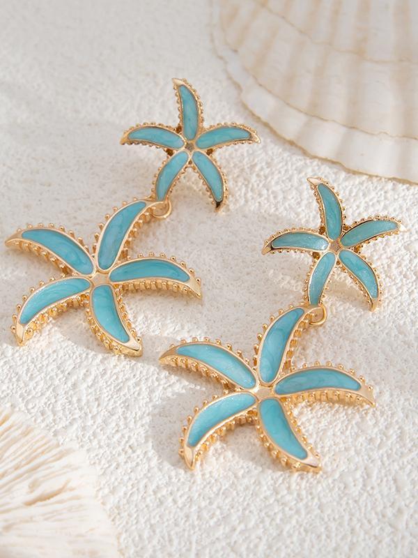 Geometric Drop Earrings Product Image
