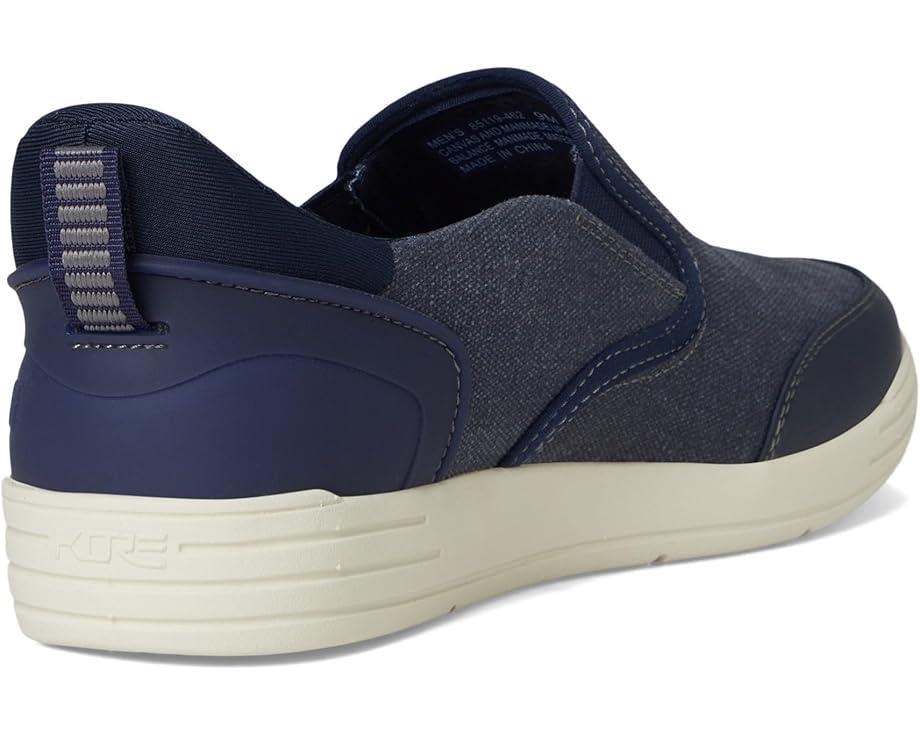 Men's Nunn Bush Kore City Walk Canvas EZ Moc Toe Slip-On Sneakers Easy On and Easy Off Product Image