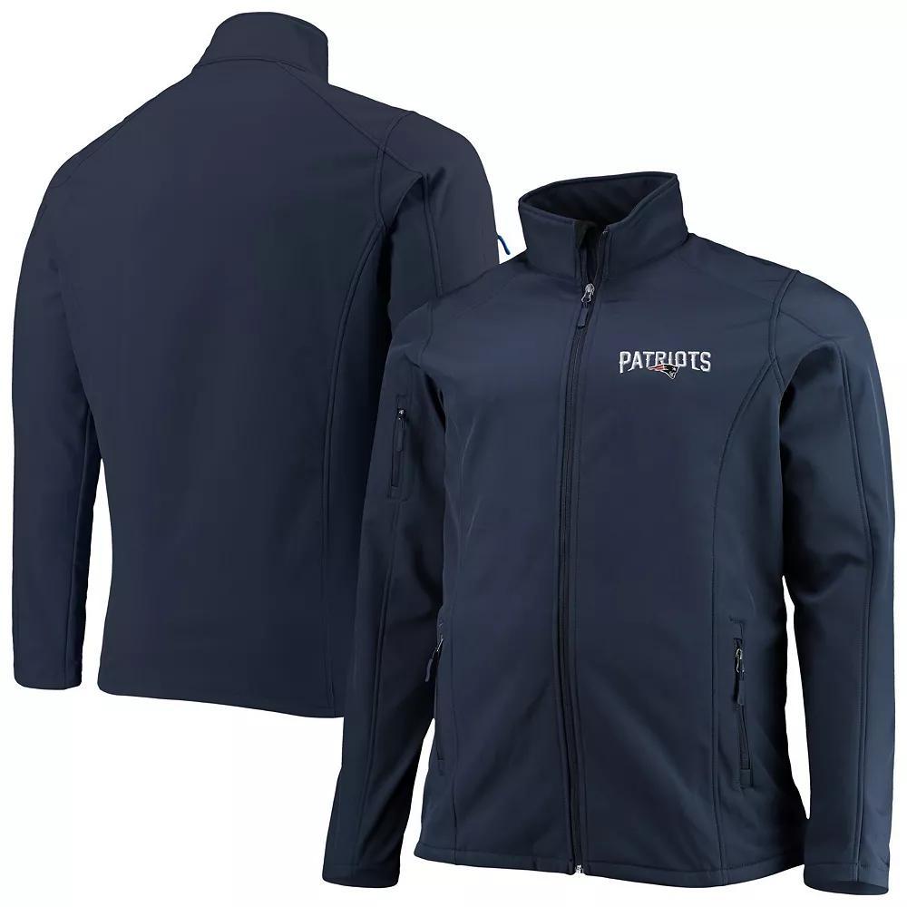 Men's Dunbrooke Navy Tennessee Titans Big & Tall Sonoma Softshell Full-Zip Jacket, Size: XLT, Blue Product Image