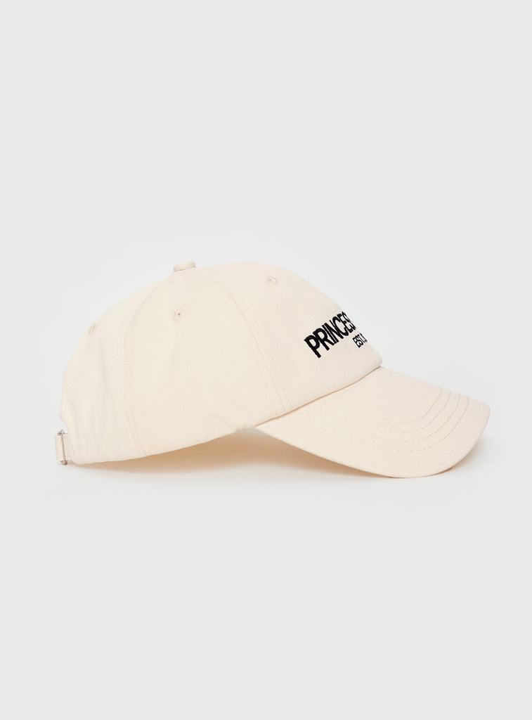 Don't Settle Activewear Cap Beige Product Image