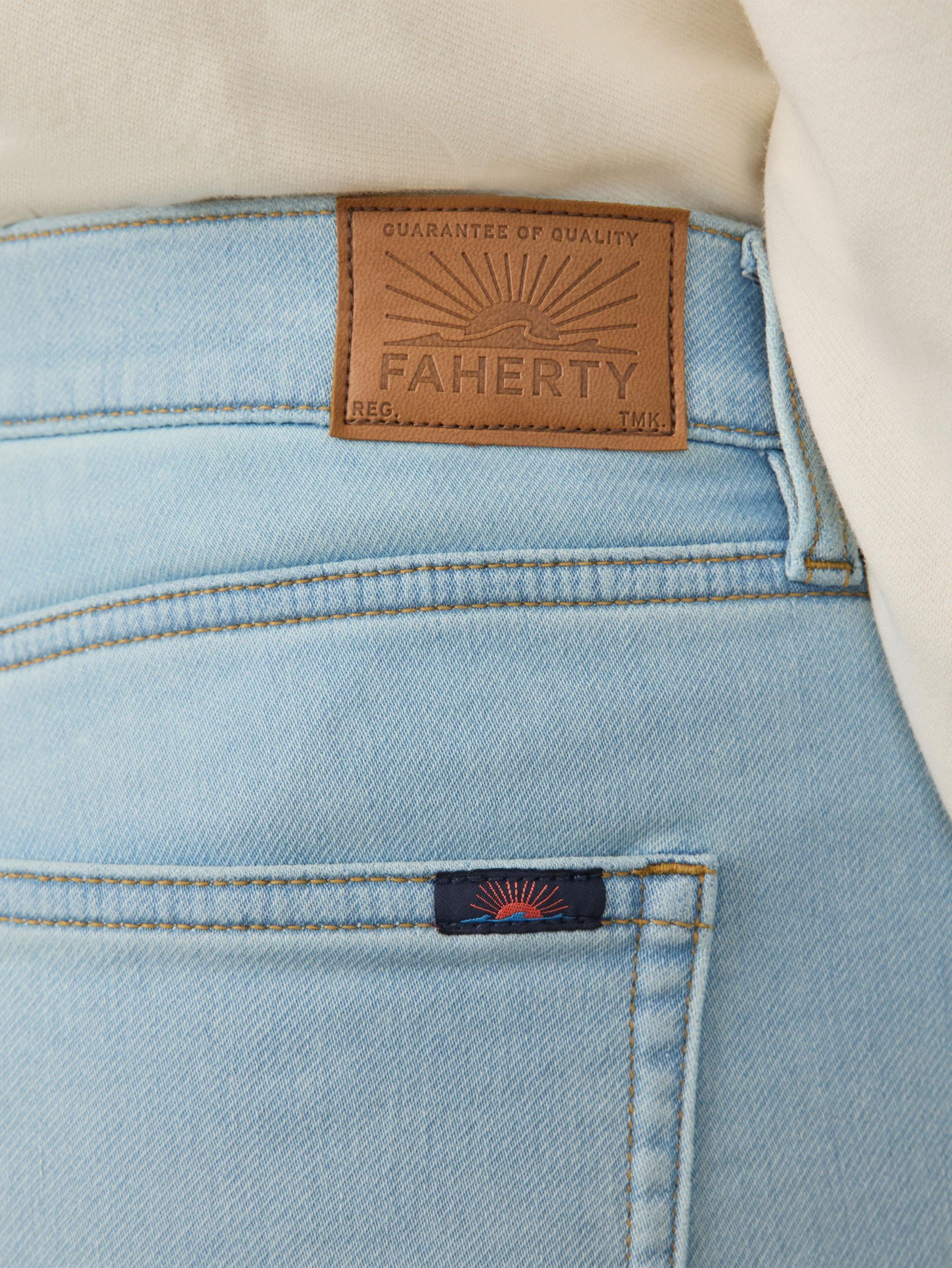Stretch Terry Indigo 5 Pocket - Riverbend Wash Male Product Image