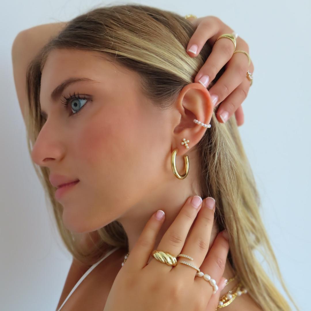 Sacred Pearl Earrings Product Image