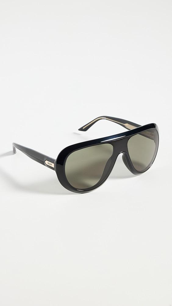 Quay Set List Aviator Sunglasses | Shopbop Product Image