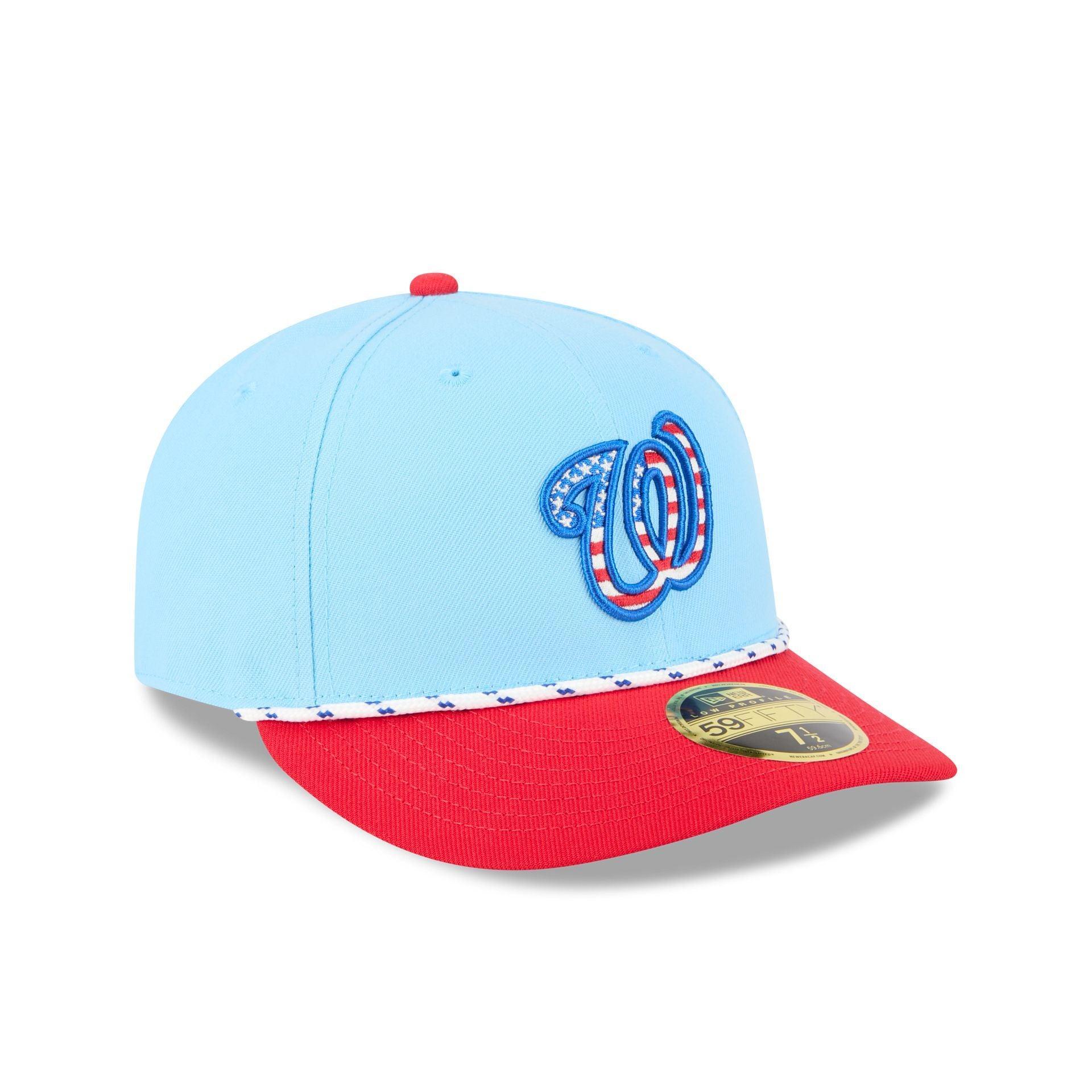 Washington Nationals Independence Day 2025 Low Profile 59FIFTY Fitted Hat Male Product Image