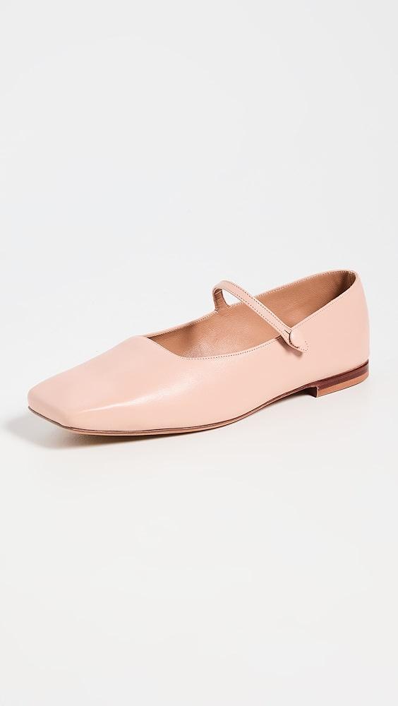 Mansur Gavriel Square Toe Mary Jane Flats | Shopbop Product Image