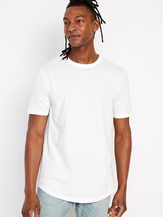 Curved-Hem T-Shirt Product Image