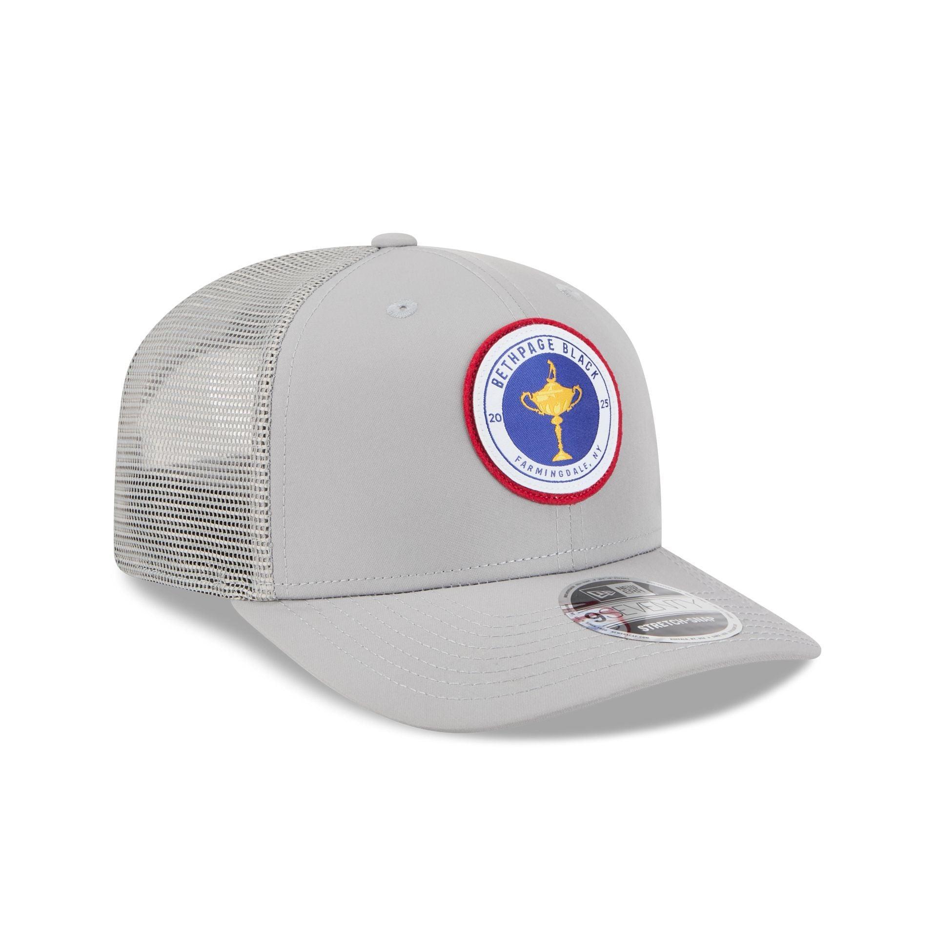Los Angeles Lakers Circle Patch 9SEVENTY Stretch-Snap Hat Male Product Image