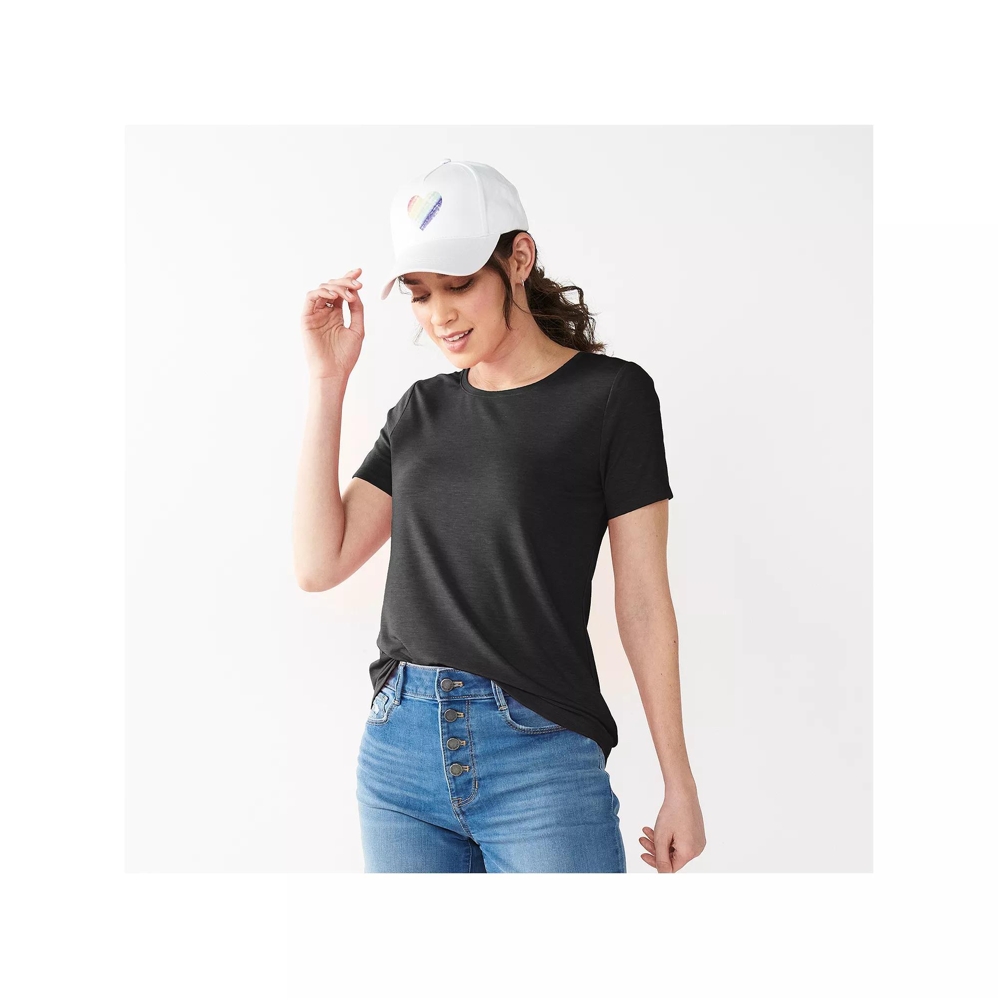 Womens Nine West Essential Crewneck Tee Product Image