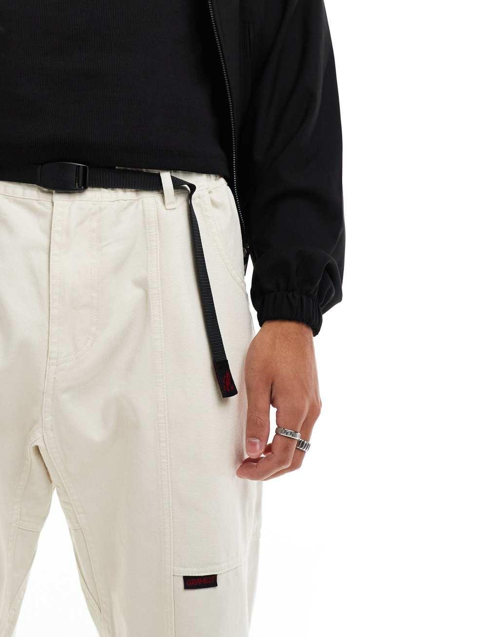Gramicci Gadget pants in off-white Product Image