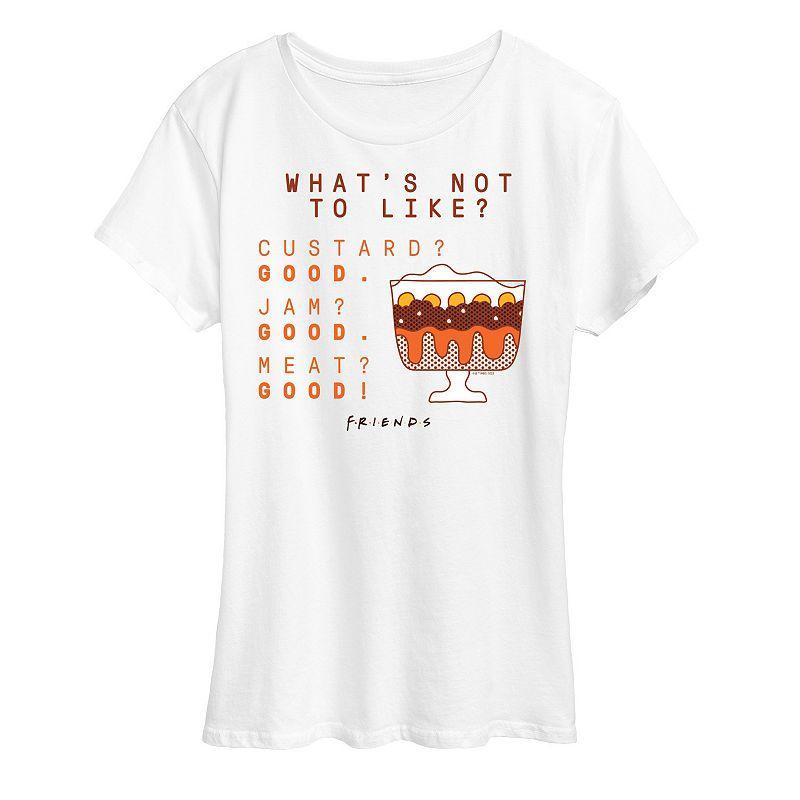Women's Friends What's Not To Like Graphic Tee, Girl's, Size: Medium, Grey Gray Product Image