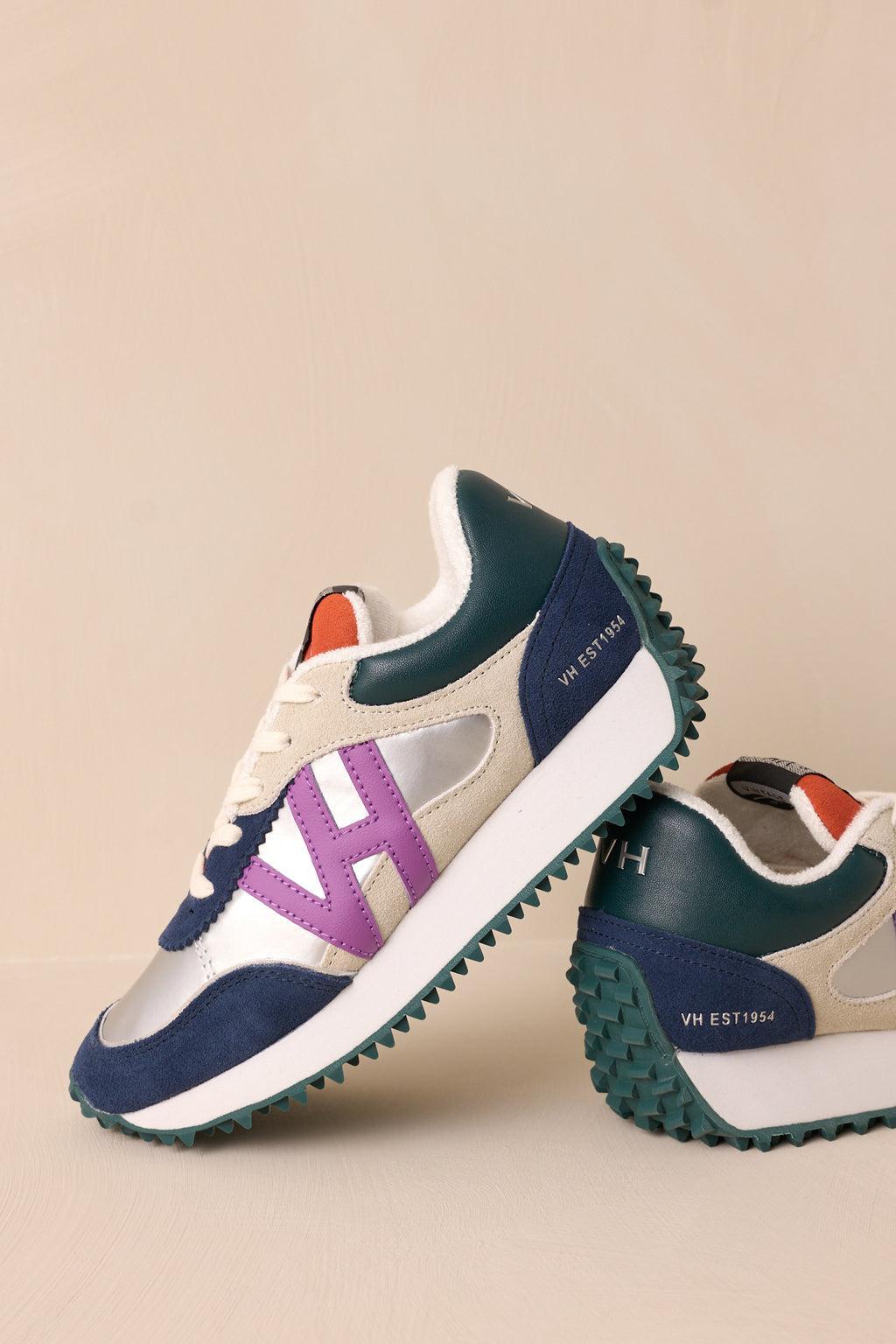 Vintage Havana Cosmic 17 Silver Purple Sneakers Product Image