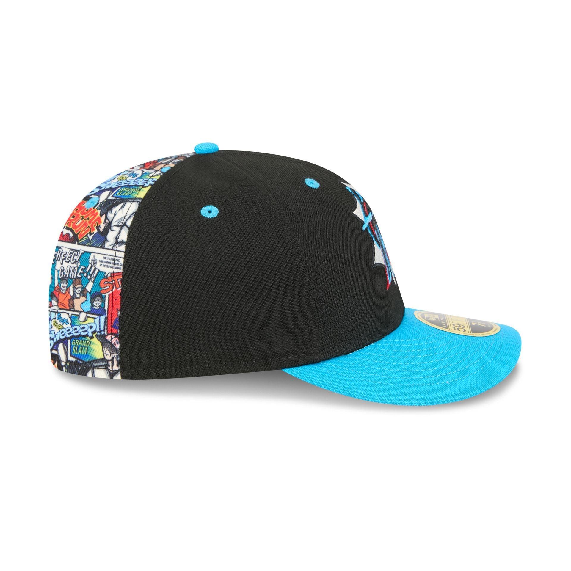 Miami Marlins Diamond Hero Edition Low Profile 59FIFTY Fitted Hat Male Product Image