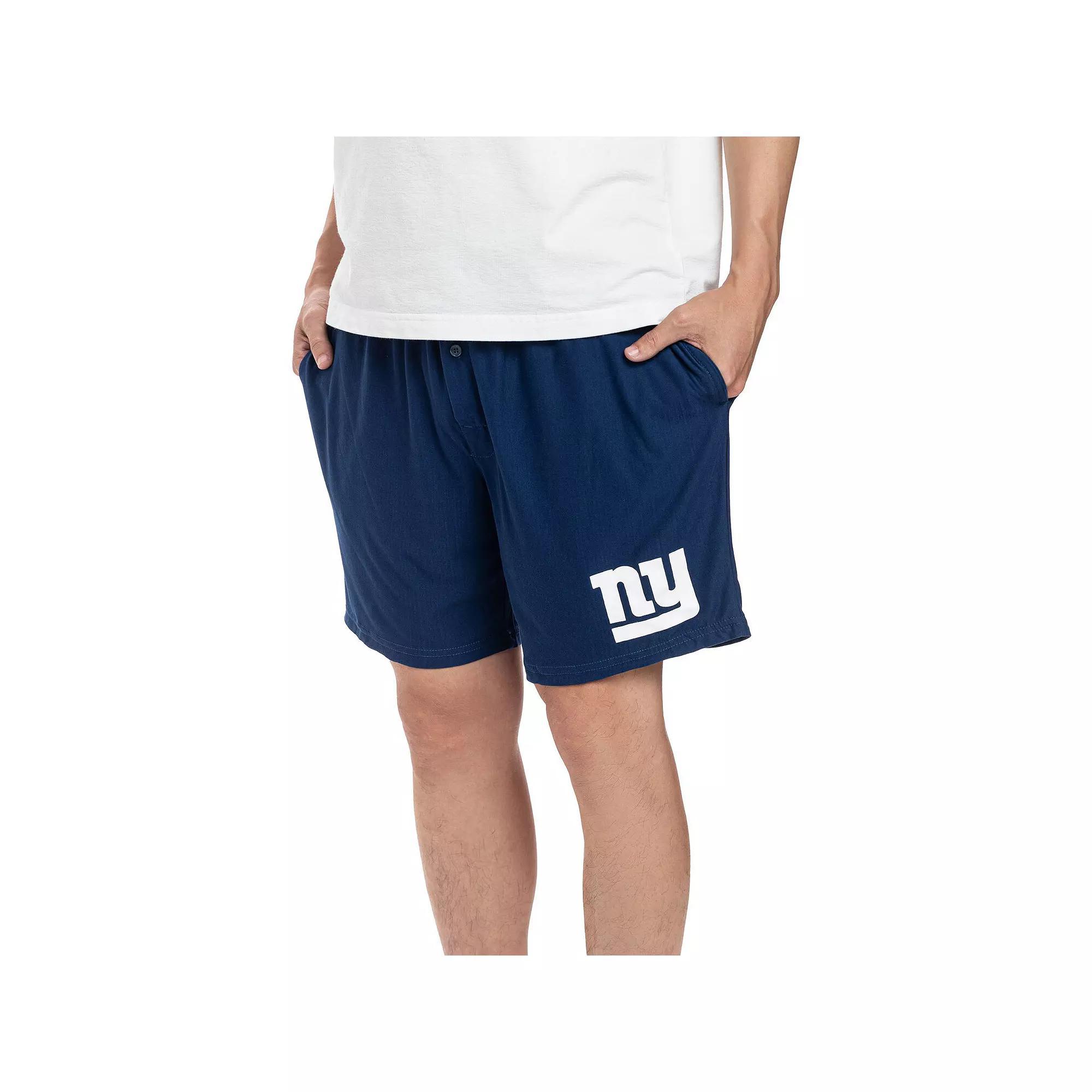 Men's Concepts Sport Royal New York Giants Gauge Jam Two-Pack Shorts Set, Size: XL, Blue Product Image