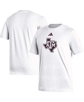 Men's adidas White Texas A&M Aggies Logo Fresh T-Shirt, Size: 2XL Product Image