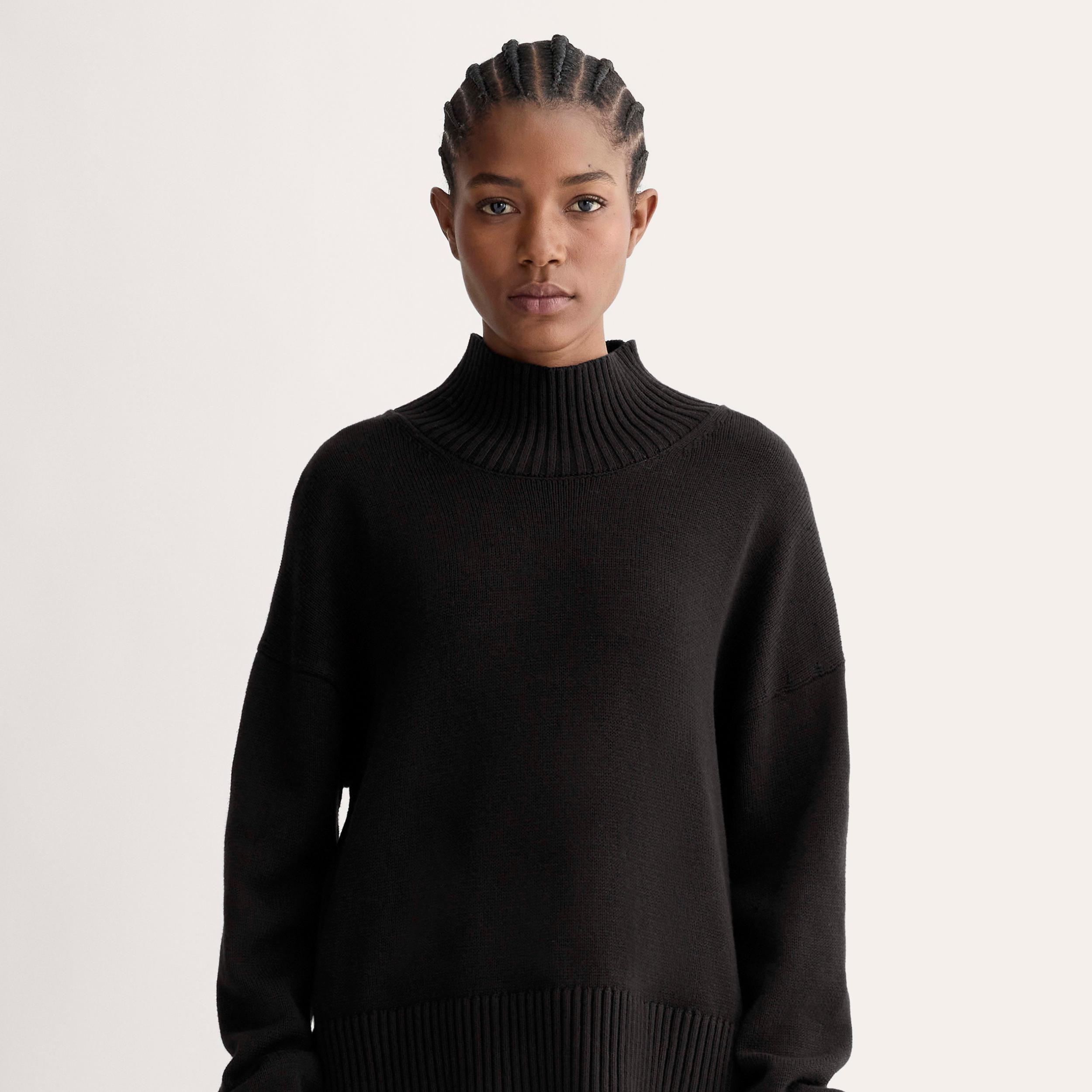 The Boxy Turtleneck in Everyday Cotton Product Image