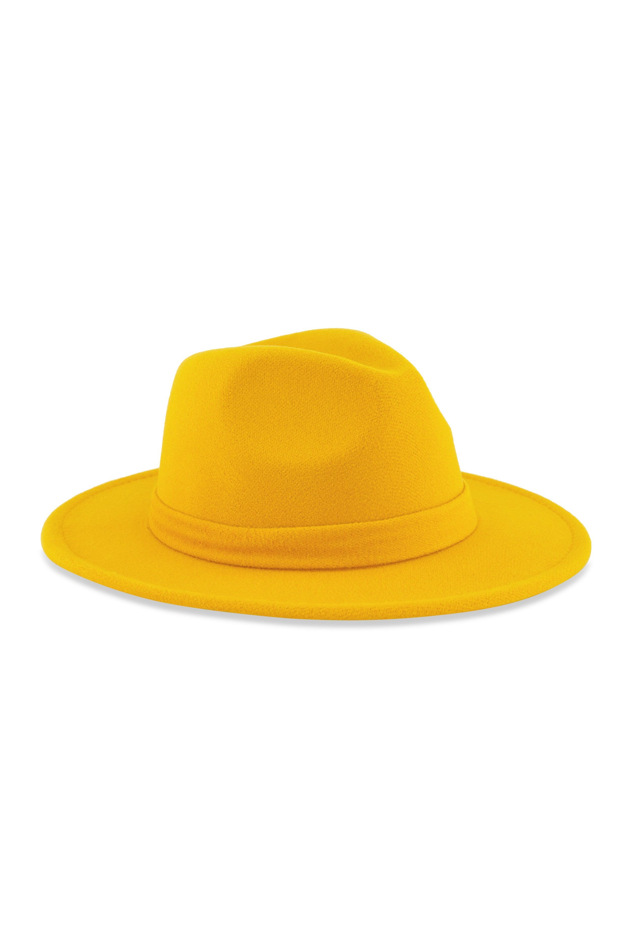 Solid Felt Fedora Female Product Image