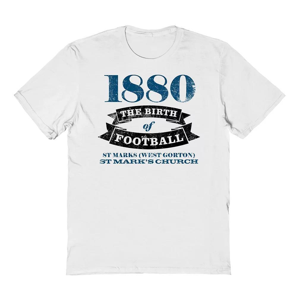 Men's Duke & Sons Man City Graphic Tee, Size: Large, White Product Image
