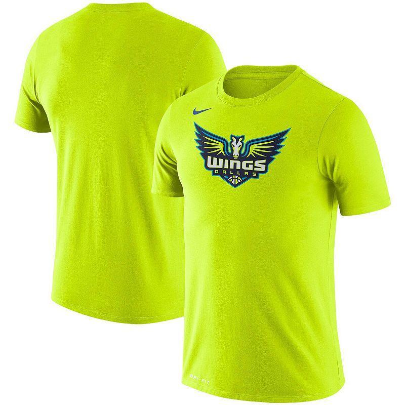 Men's Nike Green Dallas Wings Logo Performance T-Shirt, Size: Large, Dlw Green Product Image