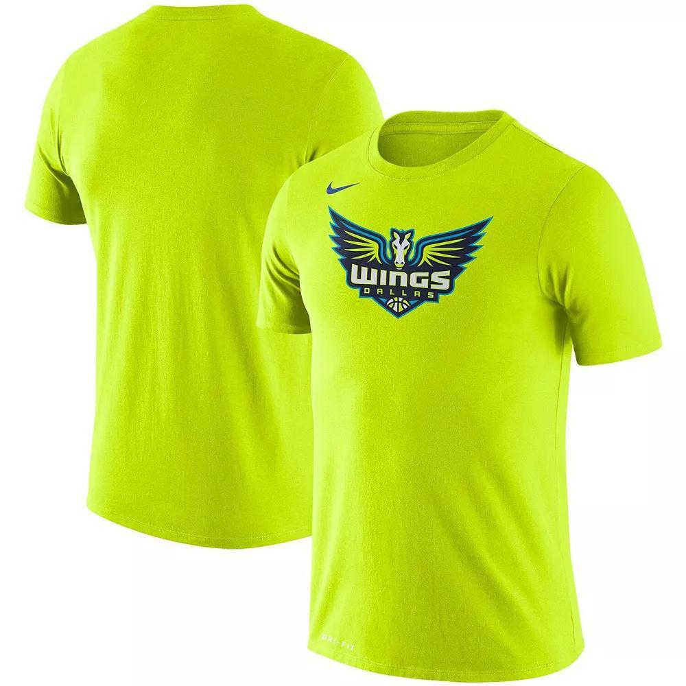 Men's Nike Green Dallas Wings Logo Performance T-Shirt, Size: Large, Dlw Green Product Image