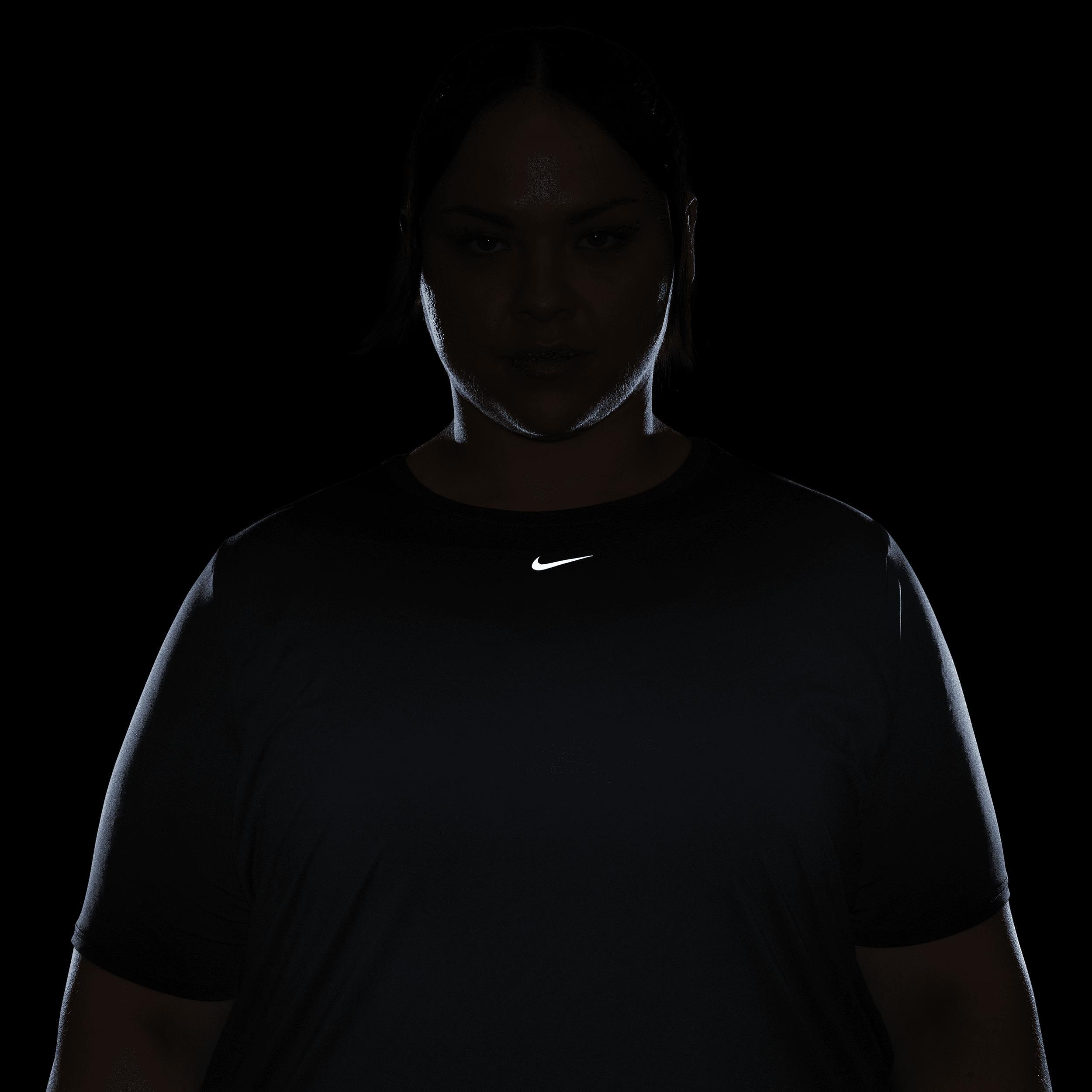 Nike One Classic Women's Dri-FIT Short-Sleeve Top (Plus Size) Product Image