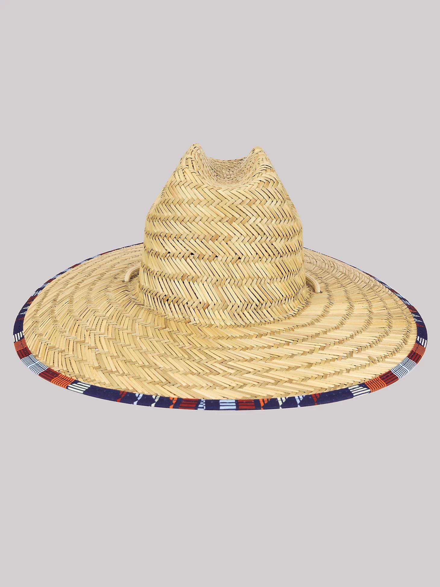 Men's Straw Aztec Lifeguard Hat | Men's Accessories | Lee® Product Image