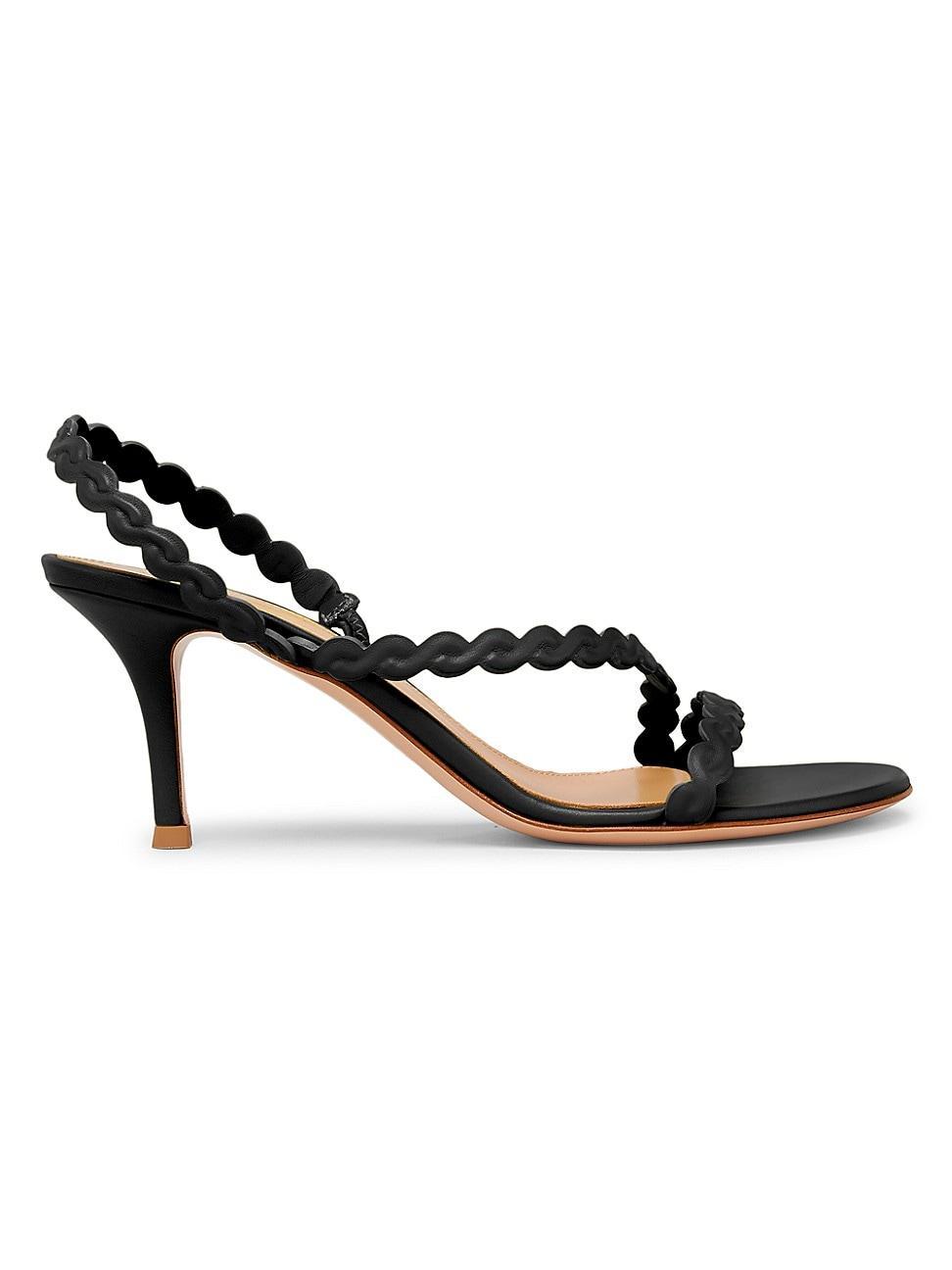 Womens G32516 Nappa 70MM Leather Slingback Sandals Product Image