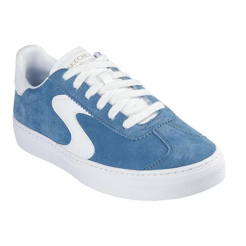 Skechers Arch Fit® Legend Vivid Hues Women's Suede Sneakers, Size: 7, Light Blue Product Image