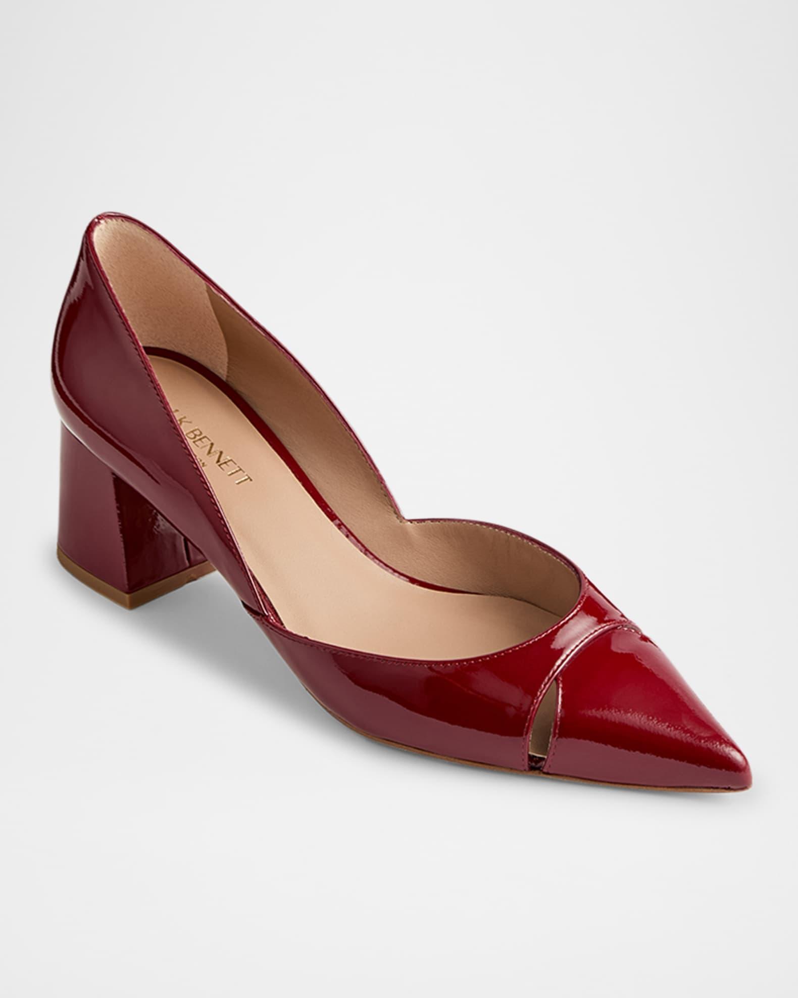Cecile Cut Out Patent Pumps Product Image