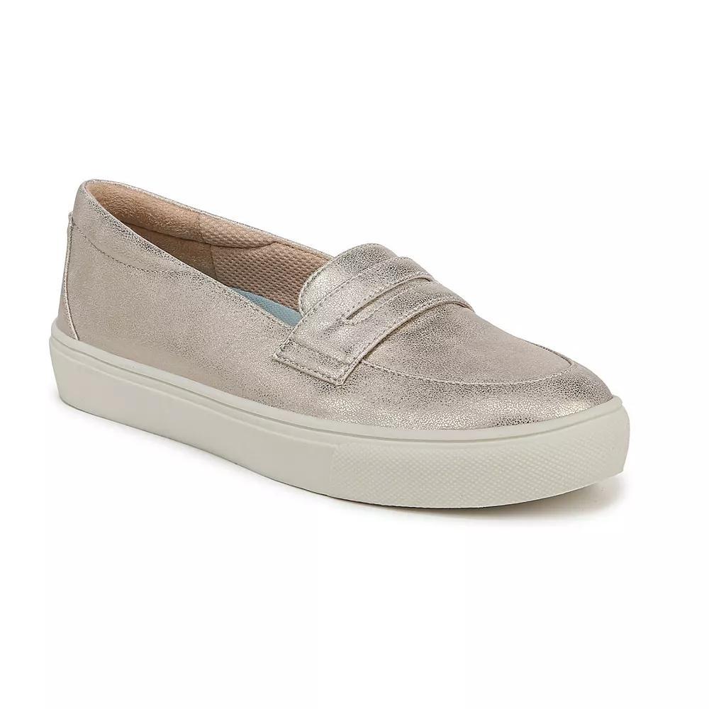 Dr. Scholl's Nova Women's Moc Loafer, Size: 9.5, Oyster Fabric Product Image