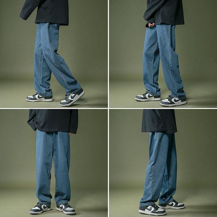 RT No. 5143 WIDE STRAIGHT JEANS Product Image