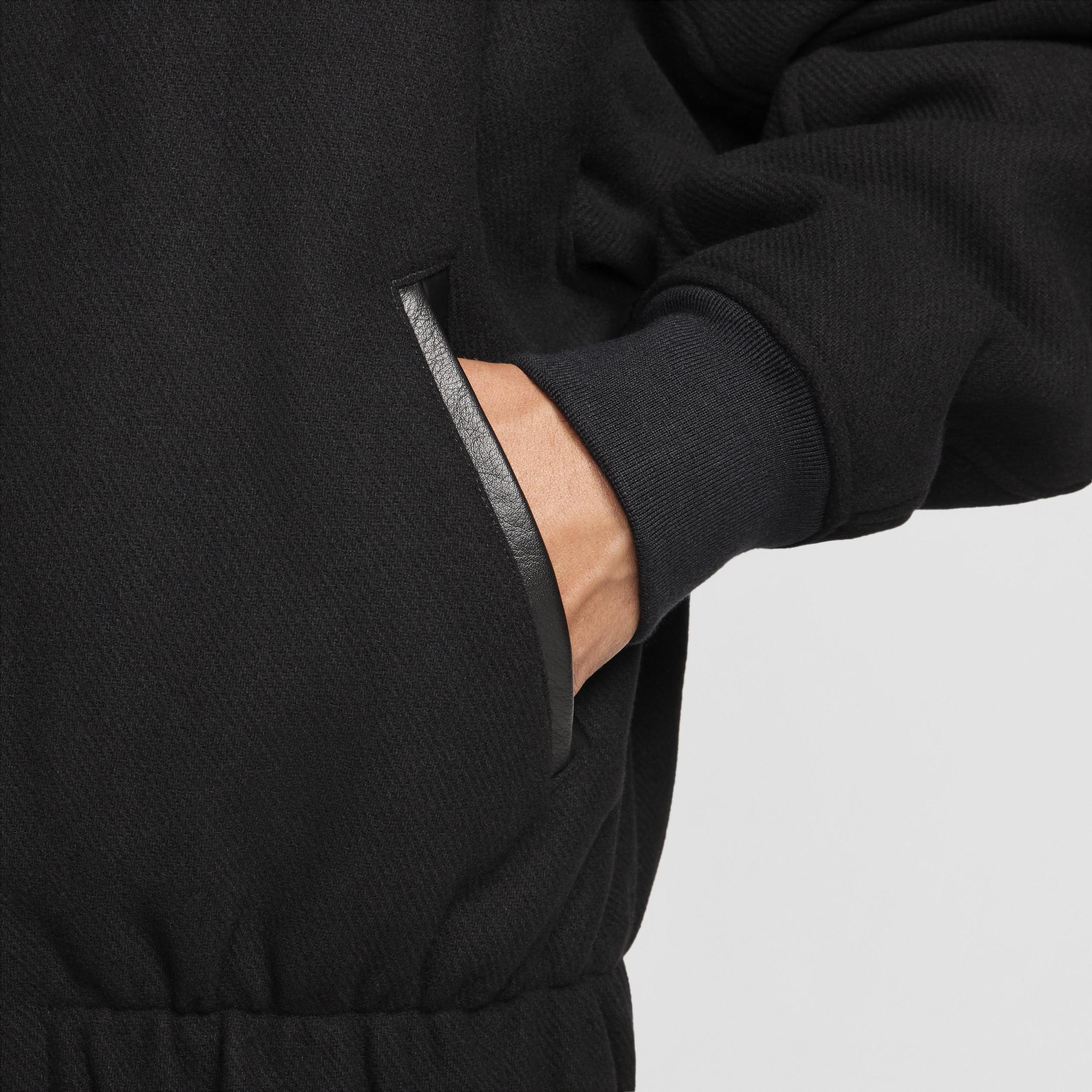 Nike Solo Swoosh Men's Wool Varsity Jacket Product Image