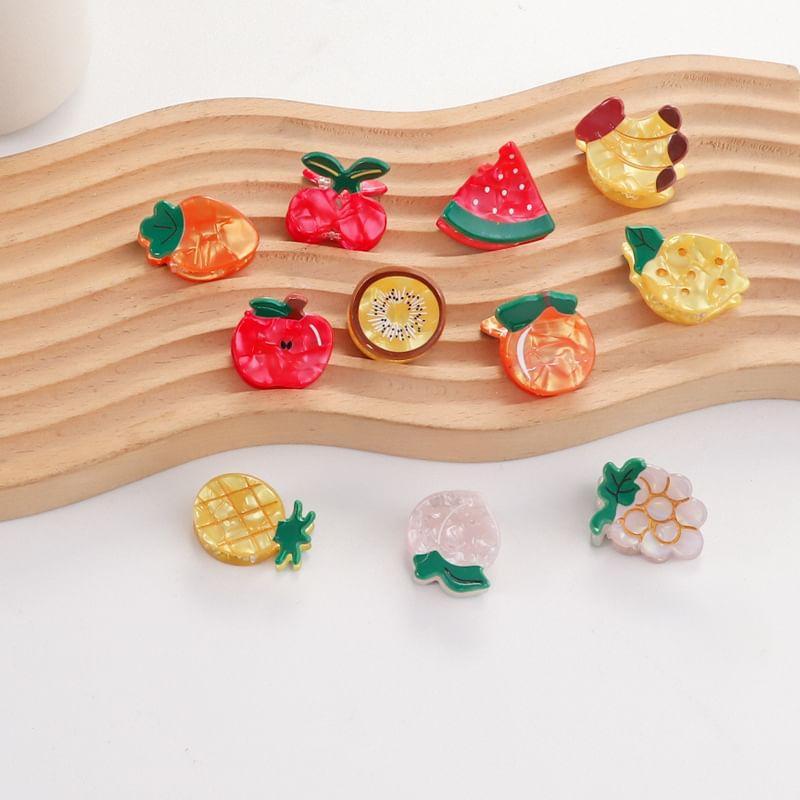 Fruit PVC Hair Claw Clip (Various Designs) Product Image