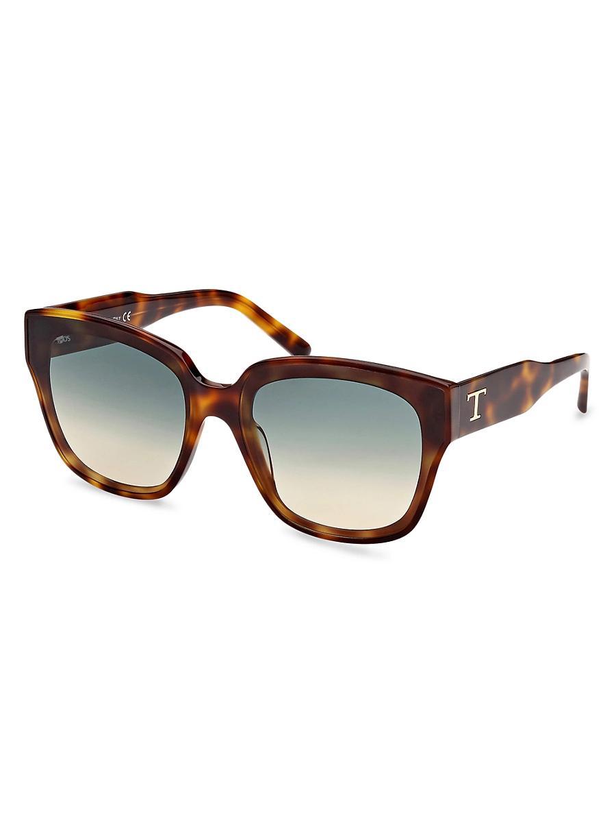 Womens Geometric 65MM Acetate Sunglasses Product Image