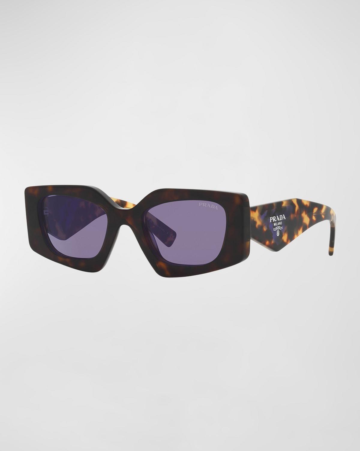Mens 55MM Square Sunglasses Product Image