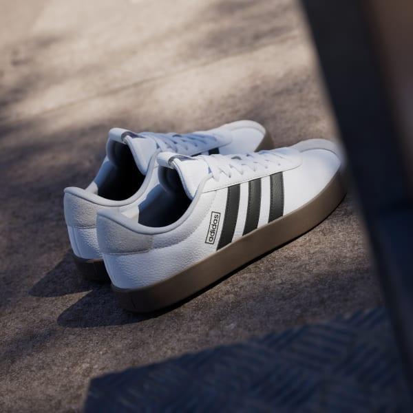 adidas VL Court 3.0 Shoes Cloud White M 7.5 / W 8.5 Womens Product Image