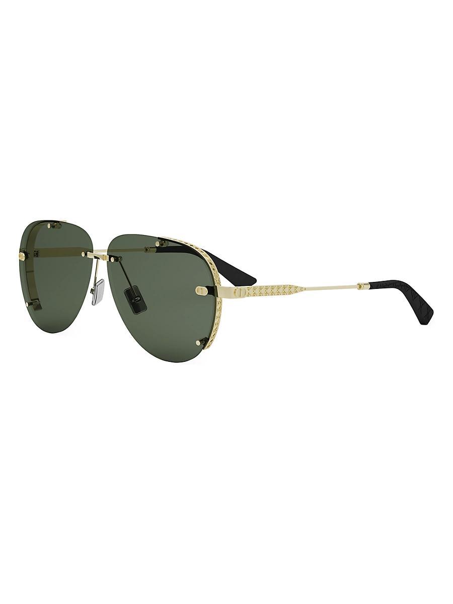 Mens NeoDior A1U 61MM Pilot Sunglasses Product Image