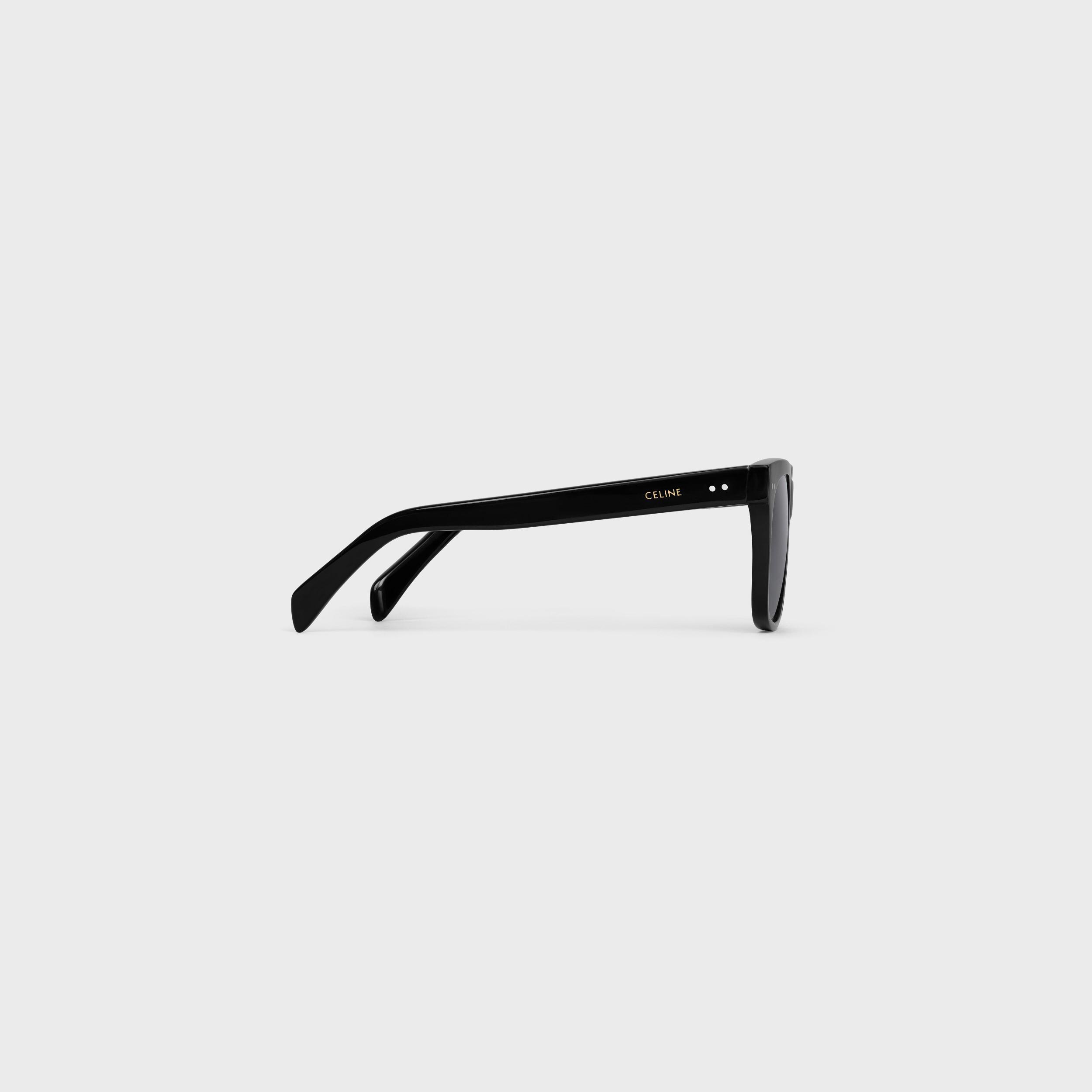 Black Frame 59 sunglasses in Acetate Product Image
